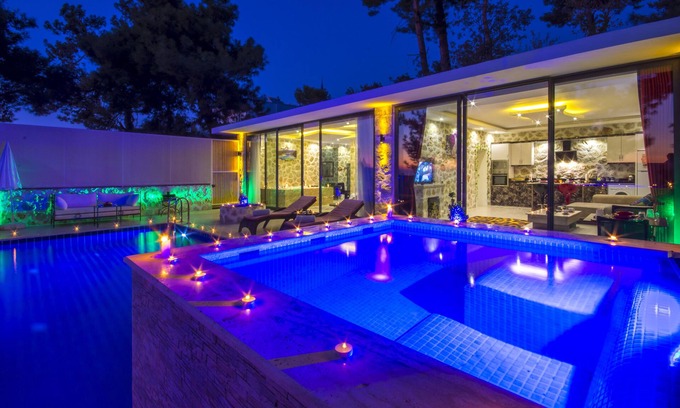 Uzumlu Villa | Secluded Luxury Honeymoon Villa in Üzümlü Village , nr. Kalkan, with Indoor Pool
