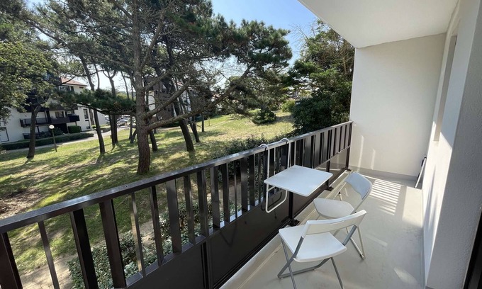 Le Penon Apartment | Seignosse Ocean, apartment with private parking, close to the beach and shops