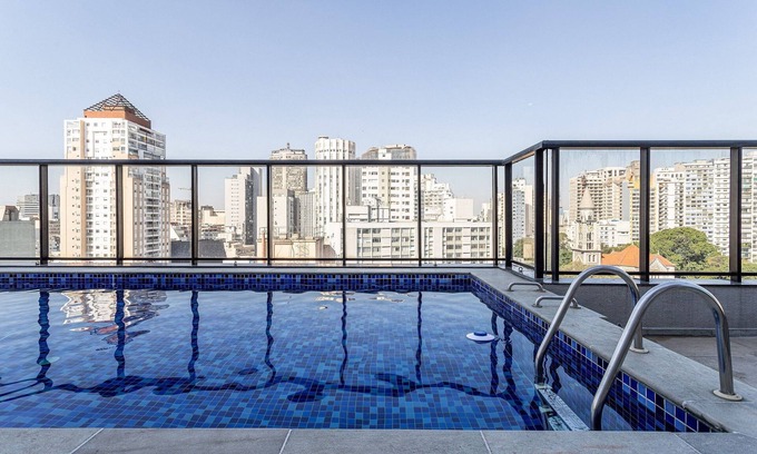 Vila Buarque Condo | Share Consolação by Viva - Prédio completo na Consolação com piscina no rooftop próx ao Mackenzie