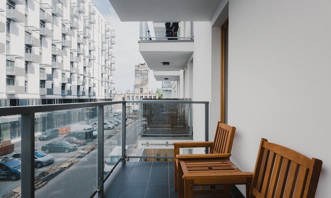 Wola Apartment | ShortStayPoland Kasprzaka - B56