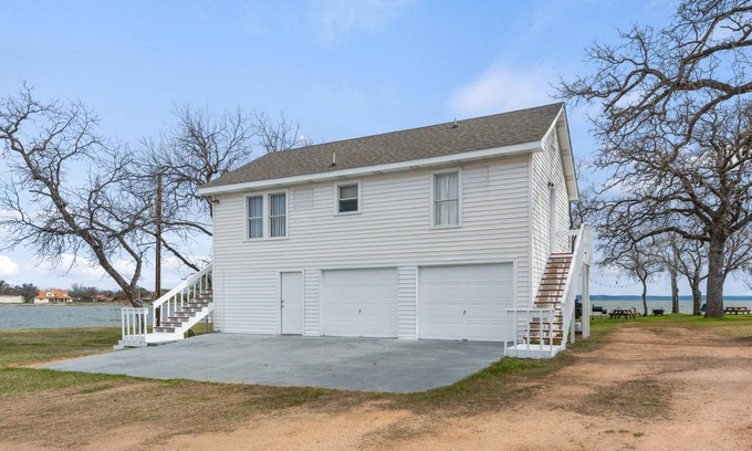 Buchanan Dam House | Small but cozy apartment style lakefront home on Buchanan Dam with great views!