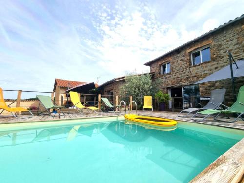 Neronde House | Spacieux gîte en campagne avec piscine et spa - FR-1-496-296