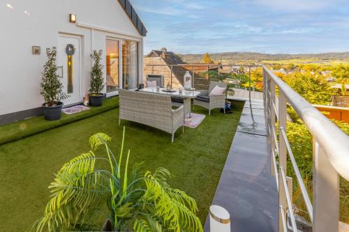 Helmsange Apartment | Spacious 3 Bedroom Home with Terrace and Free Parking