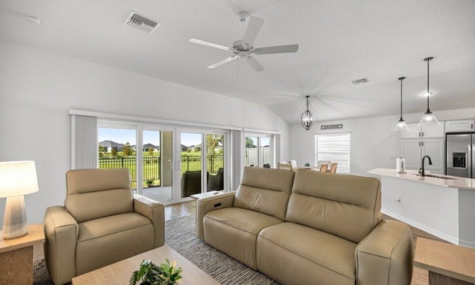 Sumter County House | Spacious 3BR | King Bed, Golf Cart, The Villages