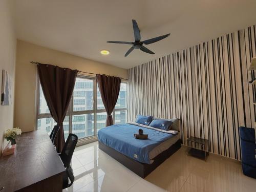 Chow Kit Apartment | Spacious Family 2BR Balcony Comfy Regalia Suites