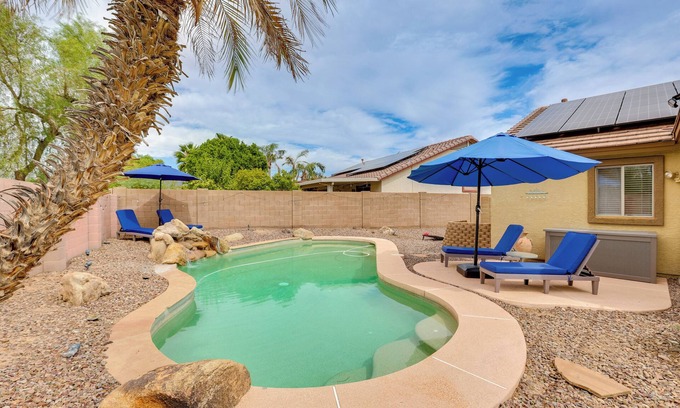 Mountain Vista Ranch House | Spacious & Fenced Yard: Relaxing Home in Surprise