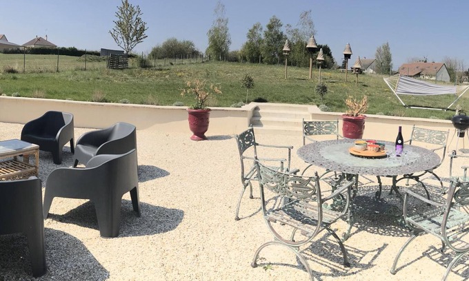 Vallieres-les-Grandes Cottage | Spacious Family-Friendly Cottage with Garden, Terrace, BBQ & Close to Loire Castles
