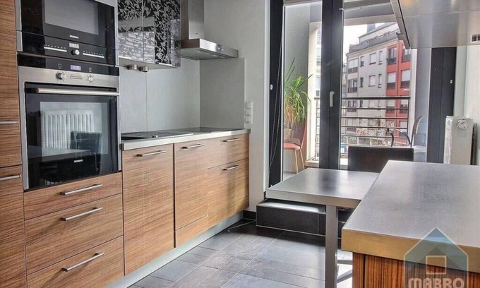 Bonnevoie Apartment | Spacious Modern Flat, 100 m2 in The Heart of City Center