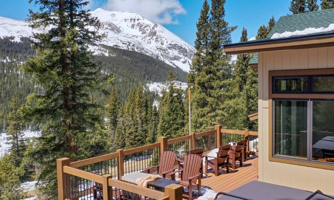 Alma Cabin | Spacious, pet-friendly retreat w/hot tub, breathtaking views, & excellent WiFi - The Yellow Rose