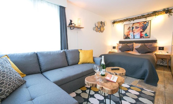 Engelberg Apartment | Spirit Apartments - Studio 1 und 2 - Küche - Parkplatz