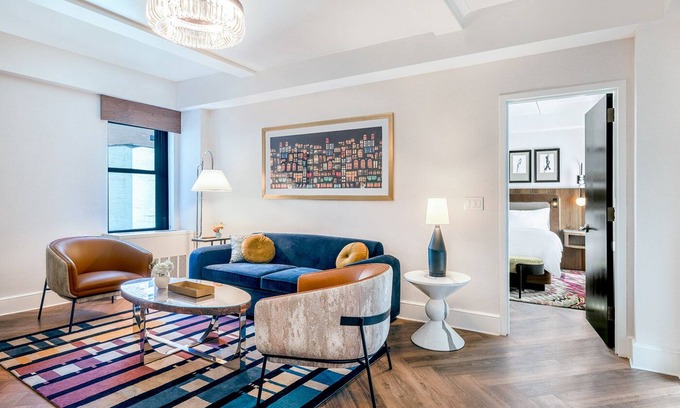 Turtle Bay Hotel | Steps Away from Times Square | Spacious Room w/Kitchenette and Living Area