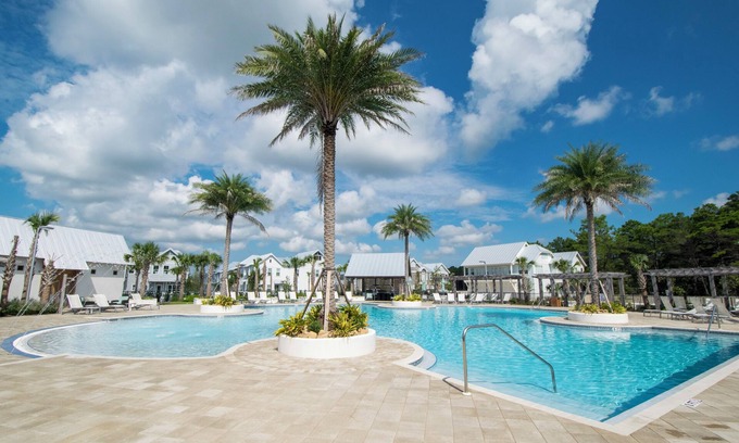 Panama City Beach House | Steps to the Resort Style Pool & Across From The Big Chill