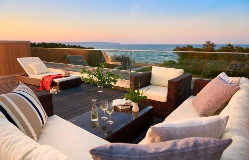 Prora Apartment | Strandresort Prora - Penthouse 504 mit Meerblick und Sauna