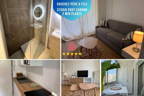 Carnon-Plage Apartment | Studio 2 pers - 3 min Beach - Port Carnon