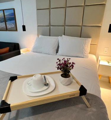Armacao Apartment | Studio 304 Salvador, Fantástico, com Vista Mar, no Bairro de Jardim Armação, a 300m do Novo Centro de Convenções de Salvador - CCS e do Parque dos Ventos