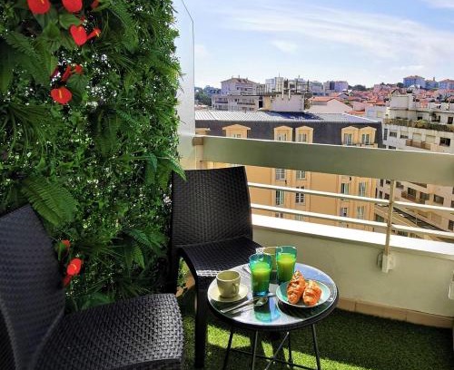 Biarritz Apartment | Studio AppartHôtel OCEAN 7, Plage, Piscine, Terrasse