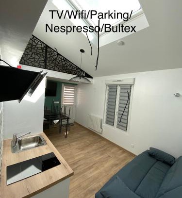 Horbourg-Wihr Apartment | Studio tout confort, recharge voiture électrique