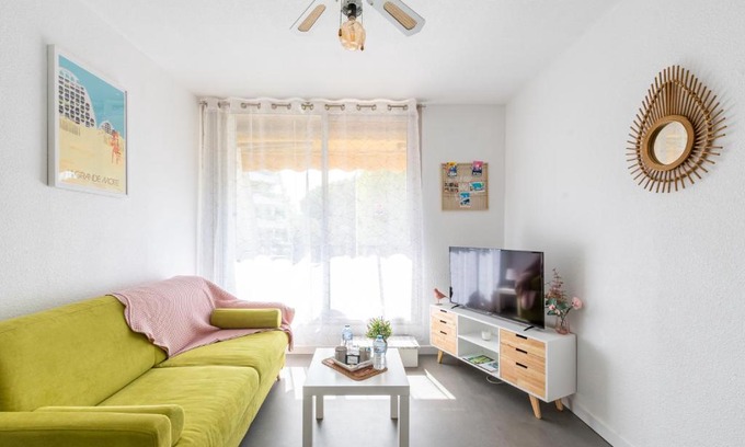 La Petite Motte Apartment | Studio Vasco/confortable/lumineux/parking privé