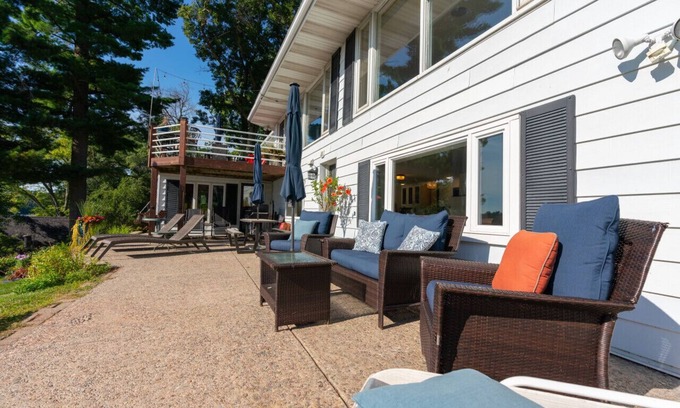 Lake Wissota House | Stunning Getaway on Lake Wissota, Lake Access!