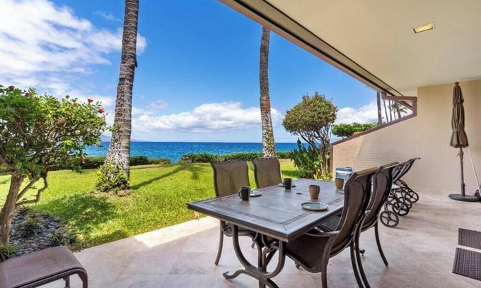Wailea Condo | Stunning Ground-Floor Retreat with Breathtaking Views! -Makena Surf #G-103: