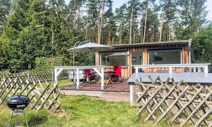 Rheinsberg House | Stunning private villa for 2 guests with TV, terrace and pets allowed