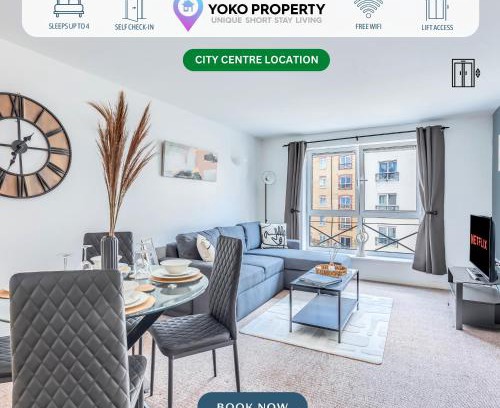 Northampton Apartment | Stylish Apartment in Northampton Town Centre by Yoko Property