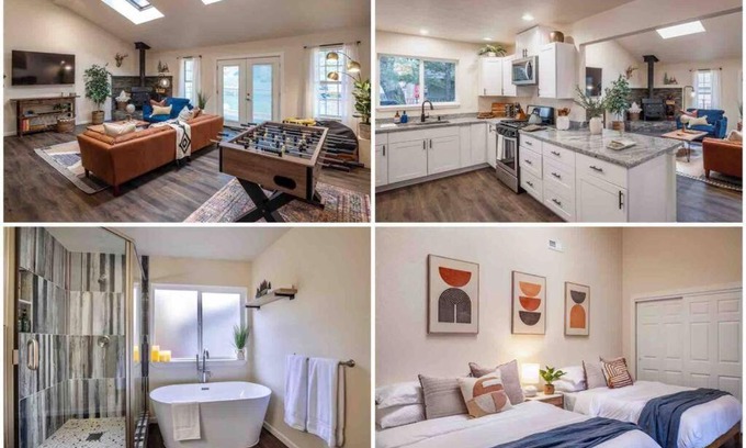 Groveland House | Stylish Mountain Home Near Yosemite, Lake, Golfing