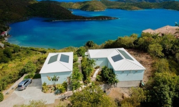 Bordeaux Mountain House | Sugarview Villa MainHouse: Coral Bay w/Pool, Ocean Views