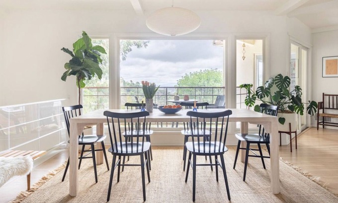 Beachwood Canyon House | Sunlit Two Bedroom + Office in Hollywood Hills