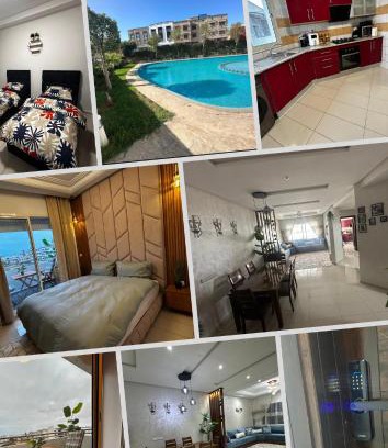 El Jadida Apartment | SunRose appartement, Luxueux, sécurisée, piscine, Wi-FI, Pool et parking