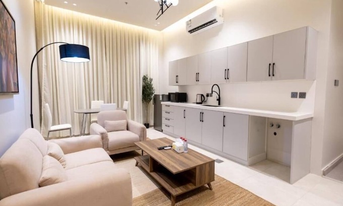 Riyadh Apartment | Super Luxury two Bedroom Al Narjis