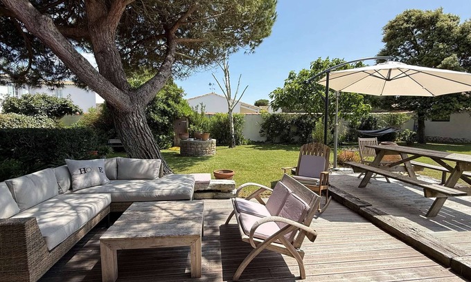 La Couarde-sur-Mer House | Superb villa with garden - parking near the beach