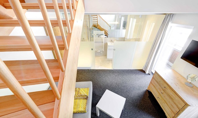 Brand Apartment | Superiordouble room with balcony - Boutiquehotel Lün