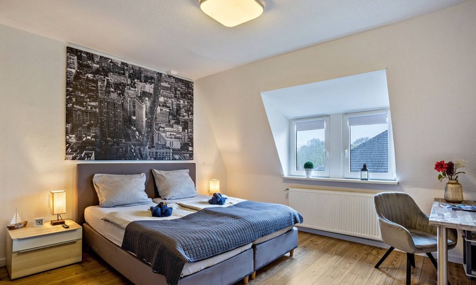 Heppens Apartment | Sweet Apartment "Am Kurpark" close to the Sea with Wi-Fi