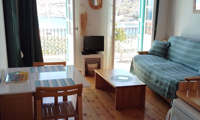 Symi Apartment | Symi studio 89 Steps from center with a great view!