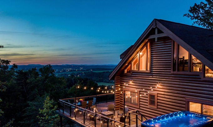 Sevierville House | Tanglewood Mountain Lodge 8 Bedroom Residence by RedAwning