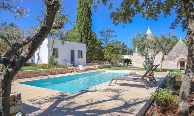 Impalata House | TD Trulli Tortorella with Nature Pool & Sauna