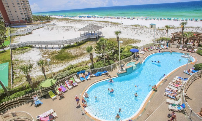 Destin Condo | Terrace at Pelican Beach Resort by Panhandle Getaways