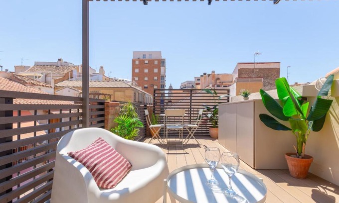 La Goleta Apartment | Terraza de Málaga