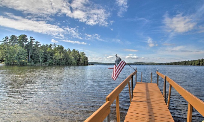 Raymond Cabin | 'The Cedars' Cabin w/Beach Access on Panther Pond