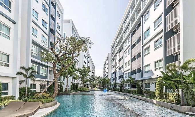 Hua Hin Apartment | The Trust Huahin Condo Garden View by Dome