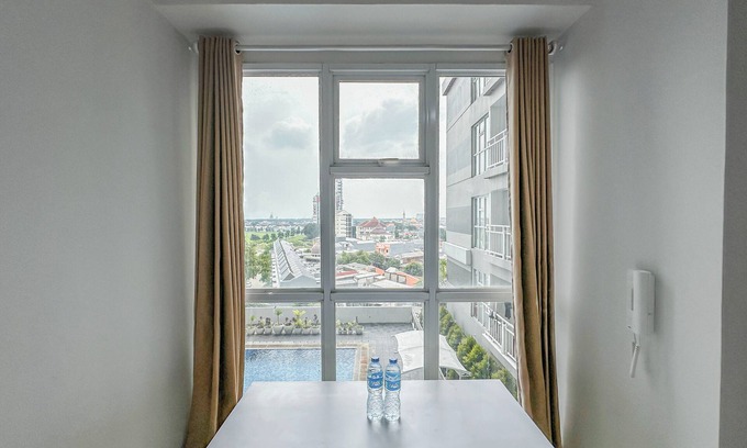 Surabaya Apartment | Tiny Studio with Pool View at Taman Melati Surabaya Apartment