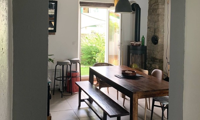 Boucau House | Townhouse with private garden in the heart of Boucau