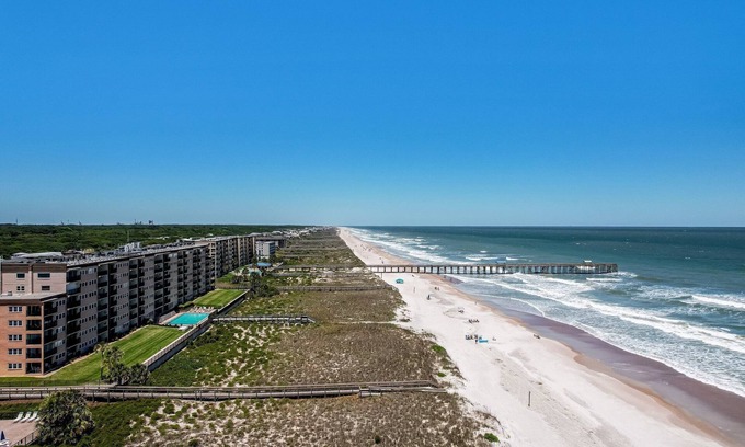 Fernandina Beach Condo | Tropical Theme Condo with Picturesque Atlantic View by RedAwning