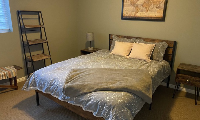 Sandy House | Two private bedroom, one bath, small kitchenette. Sleeps two.