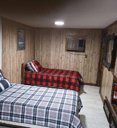 Tiptonville House | two story cabin at reelfoot