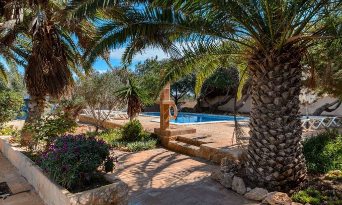 Formentera Cottage | Typical renovated house with large swimming pool and garden and barbecue.