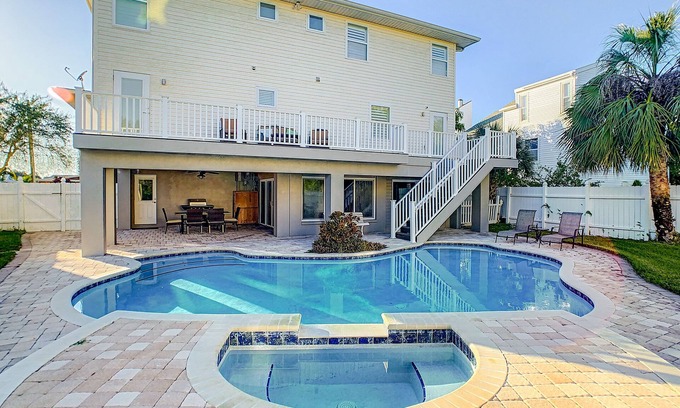Indian Rocks Beach House | ★ Ultimate Family Beach Home with Pool ★
