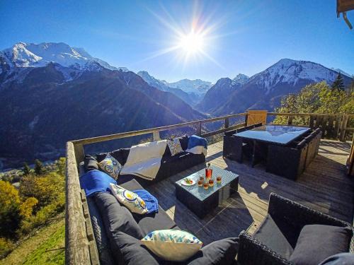 Champagny-en-Vanoise Apartment | Unique à Champagny l'appartement Panoramik dans un Chalet d'Alpage avec une vue exceptionnelle
