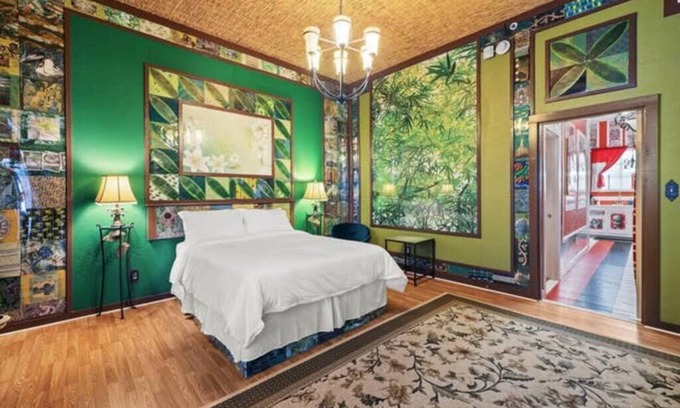 Liberty Hill House | Unit 2 Whimsical 2-Bedroom Unit at River Ranch Inn